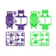 TAMIYA 95234 MS CHASSIS SET (PURPLE/GREEN)