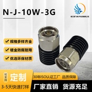 Pengeluar Membekalkan Penyambung RF Semua Tembaga Beban Jenis N N-J-10W-3Gn Jenis Penyambung Kepala 