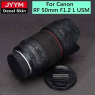 Decal Skin For Canon RF 50mm F1.2 L USM Vinyl Wrap Anti-Scratch Film Camera Lens Protective Sticker 