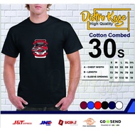 Men's Extreme Drift Adrenaline Rush T-shirt Adult Size UnisexCotton Combed 30S Distro Kage