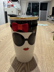 Starbucks Alice & Olivia 保暖陶瓷杯 355ml