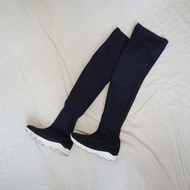 南瓜Vintage。Martin Margiela MM6 海軍藍 及膝 高筒 長靴