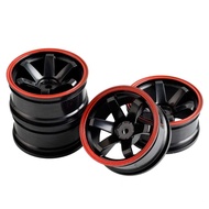 RC 4pcs Wheel Plastic Rim For  1:10 On-Road Car Tires 601A 701A 9068