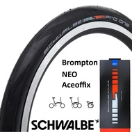 Schwalbe Pro One 30-349 Bicycle 16inc Tyre Brompton Trifold Folding
