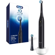 Oral-B Rechargeable Electric Toothbrush, iO2 Starter Kit, 3 Cleaning Modes, Automatic Pressure Senso