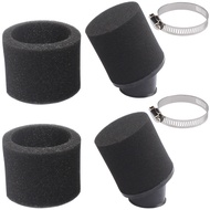 2Pcs 48mm 49mm 50mm Air Filter 50cc 70cc 90cc 110cc 125cc Motorcycle ATV Quad Scooter Moped Dirt Rac