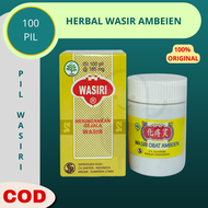 Obat Wasir Ambeien Anus Keluar Ambeyen Wasir Berdarah Herbal Wasiri Original 100 Pil