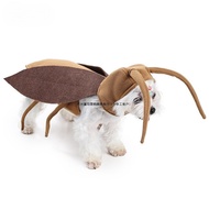 Cockroach Halloween Transformation Cute Costume Funny Outing Pet Cat Costume Cockroach Halloween Cos