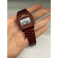 ◆Casio B640 Ladies Watch Maroon Digital