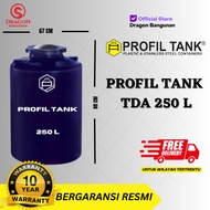 TANGKI AIR PLASTIK PROFIL TANK TDA 250 LITER - TOREN AIR PROFIL TANK