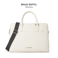 Braun Buffel Craig Briefcase in Chalk