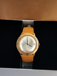 古董錶 罕有靚錶面 Zodiac 蘇地亞 SWISS MADE 瑞士機械錶 旋風放射銀 特色錶面 近勞力士ROLEX 無字天書 錶殼金色花紋 造工細緻 自動 上鏈 Automatic 古董錶 細錶徑 