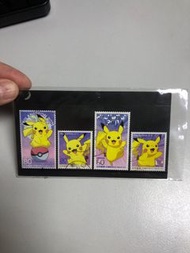 比卡超日本郵票