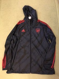 Adidas 2020-21 Arsenal jacket size L 阿仙奴風褸外套