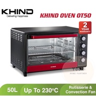 Khind Electric Oven 52L OT52R / Khind Electric Oven OT50 50L