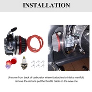 Racing Carburetor 2 Stroke 49cc 66cc 70cc 80cc Engine With Air Filter For Motorized Bicycle Gas Moto