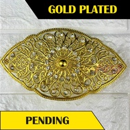 Pending Tali Pinggang Tradisional Emas Pengantin High Quality Silver Plated - PG-4-G
