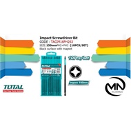 TOTAL TACIM16PH263 IMPACT SCREWDRIVER BIT 150mm PH2+PH2