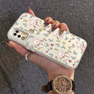 Case For Infinix Hot 9 Play 10 11 Protective Transparent Mobile Phone Rabbit Bear