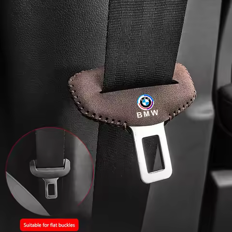 2pcs Car Seat Belt Cover Clip For BMW 50th E90 F20 F30 F40 X7 X4 X5 X6 E70 E30 E34 E53 E61 E62 E9 Sa