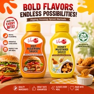 Veribite Halal Sos Mustard Algerian Mustard Sauce Algerian Sauce Salad Dressing Sauce Burger Wrap