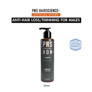 [NOT FOR SALE - MAR MEMBERSHIP REDEMPTION ONLY] PHS HAIRSCIENCE HOM Fortify Shampoo 200ml [Male Anti-Hair Loss]
