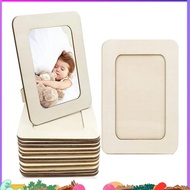12 Pieces DIY Wood Picture Frames Standing Photo Frames For 4 X 6 In Photos, ffefhrudh