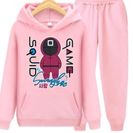 Saranghae ROBOT SQUID GAME Hoodie Sweater Settings / Set Of Size S (4-6 Years) M (7-9 Years) XL (10-