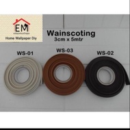 Wainscoting foam jimat murah berbaloi