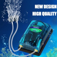 mx3 SOBO Aquarium Air Pump Air Compressor For Aquarium Silent Quiet Air Control Aquarium Fish  UCc