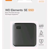 WD Elements SE external SSD external 1TB - Black 1 TB