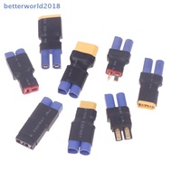 [modamaven] Adapter EC5 To XT60 XT90 T TRX Deans Female Male Connectors Banana Plug RC  Control Part
