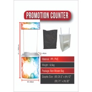 PVC Counter Booth / PVC Portable Booth / Promo Counter / PVC Promotion Table Display Counter