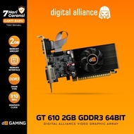 Vga CARD DIGITAL ALLIANCE GT 610 2GB GDDR3 64Bit NVIDIA GPU GRAPHIC (SHOPEE BIZTECH)