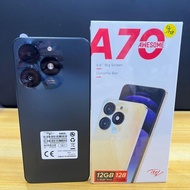 itel A70 Ram 12+256 GB garansi resmi (imei terdaftar)