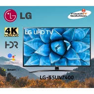 LG UN74 Series 55” 4K Active HDR Smart UHD TV with AI ThinQ® ( 2020 ) 55UN7400