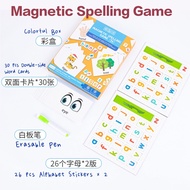 Magnetic Spelling Games English Spelling Games Book Children's Day Gift Birthday Gift