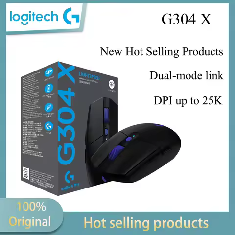 Logitech G304X Wireless Mouse Gaming Esports Mouse League of Legends PUBG FPS Portable Lightweight 5