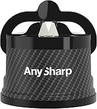 AnySharp Editions - World's Best Knife Sharpener - For Knives and Serrated Blades (Carbon)