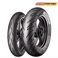 ASPIRA PREMIO Sportivo 90/80-17 Tubeless Motorcycle Tire Aspira
