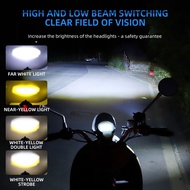 【POWDERS HOT】2.5inch 20W LED Motorcycle Spotlight Car Fog Light Waterproof MDL 3 Mode