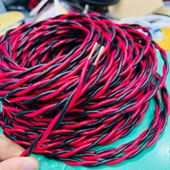 Red and black speaker wire with pure copper core 1.5 Speaker Cable