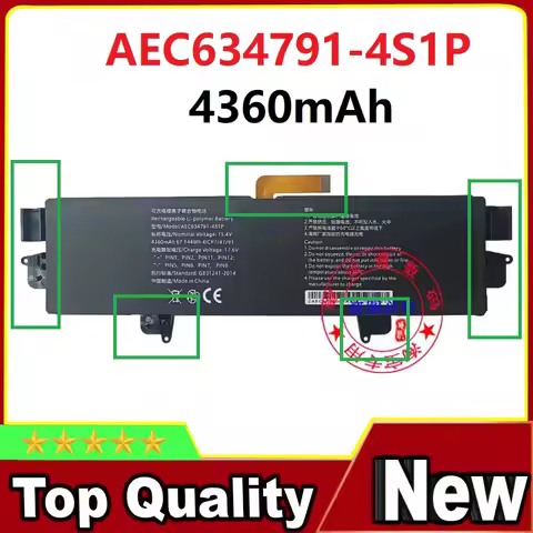AEC634791-4S1P 4360mAh for GPD WIN MAX 2 G1619-03 Laptop Battery