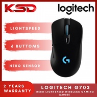 Logitech G703 HERO LIGHTSPEED Wireless Gaming Mouse (FREE Kingston 64GB USB Pendrive)