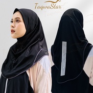 NEW Sport Hijab Tudung Sukan tudung bawal tudung sarung sukan taqwastar original Tudung Sports not r
