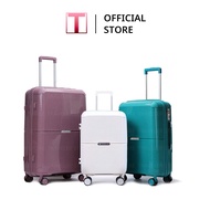 Traveler  กระเป๋าเดินทาง ขนาด 20 24 และ 28 นิ้ว กระเป๋าเดินทางล้อลาก รุ่น T16 วัสดุ PP 100% แข็งแรง 