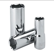 STANLEY 6 POINT 1/2" DEEP SOCKET - METRIC