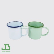 แก้วน้ำเคลือบสังกะสี ขนาด 9-11cm. มีให้เลือกทั้งหมด 3 สี บรรจุ 6 ชิ้น