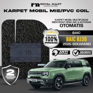 ROYAL MART Car Mat Baic Premiummie Bj30 2025-Present Full Set with Warranty