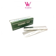 Feather-cut Single-Edged Feather Razor Blades 1 Box 12 /00035